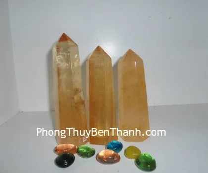 Trụ đá dạ quang xanh FHM056-4-1046